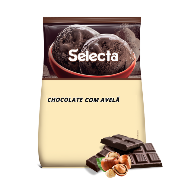 Saborizante em Pó Selecta Algemix Chocolate com Avelã 1 Kg – Davipan