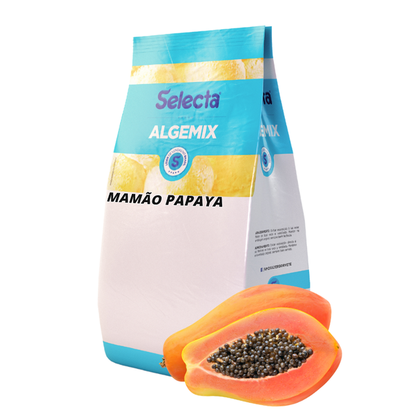 Saborizante em Pó Selecta Algemix Mamão Papaya 1 Kg – Davipan