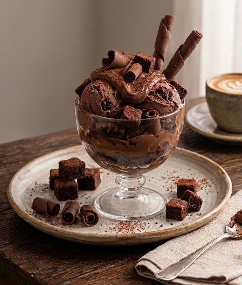 Pasta Chocolat Specialitá Brownie 4kg - Duas Rodas